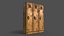 PBR School Gym Locker 01 - Giallo