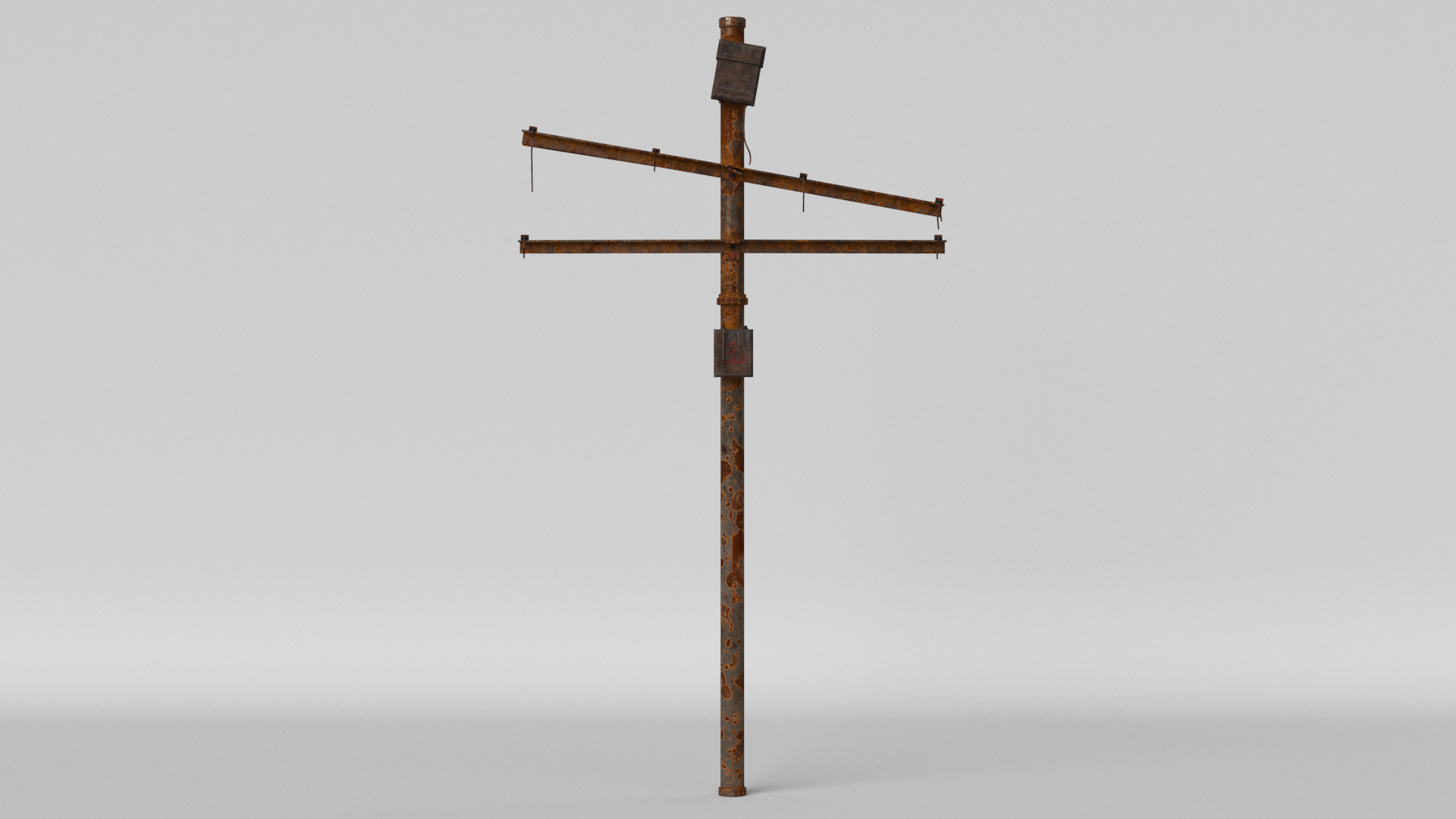 Lamp Post Old Model - TurboSquid 2066891