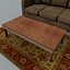 3d model couch coffee table