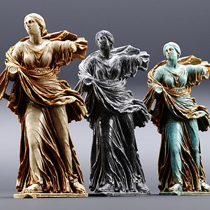 Athena Sculpture model