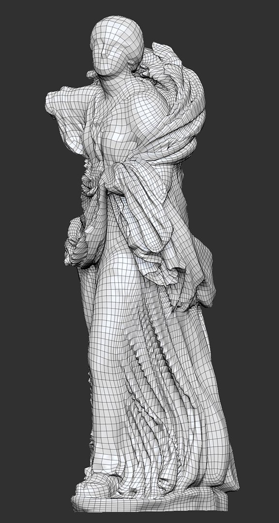 Athena Sculpture Model - TurboSquid 2256215