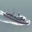 german navy ship set 3d 3ds