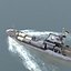 german navy ship set 3d 3ds