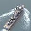 german navy ship set 3d 3ds