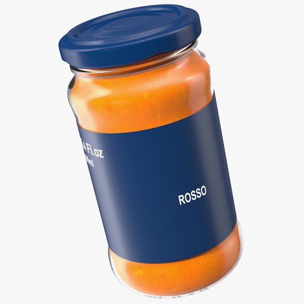 3D Rosso Pasta Sauce Pot