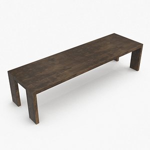 Wooden Table 3D model