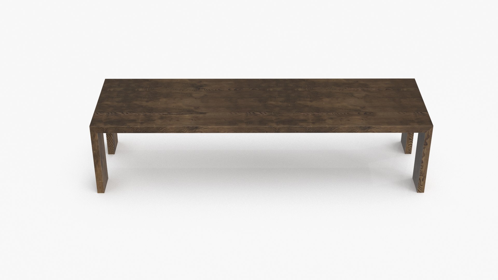 Wooden Table 3D Model - TurboSquid 2321463