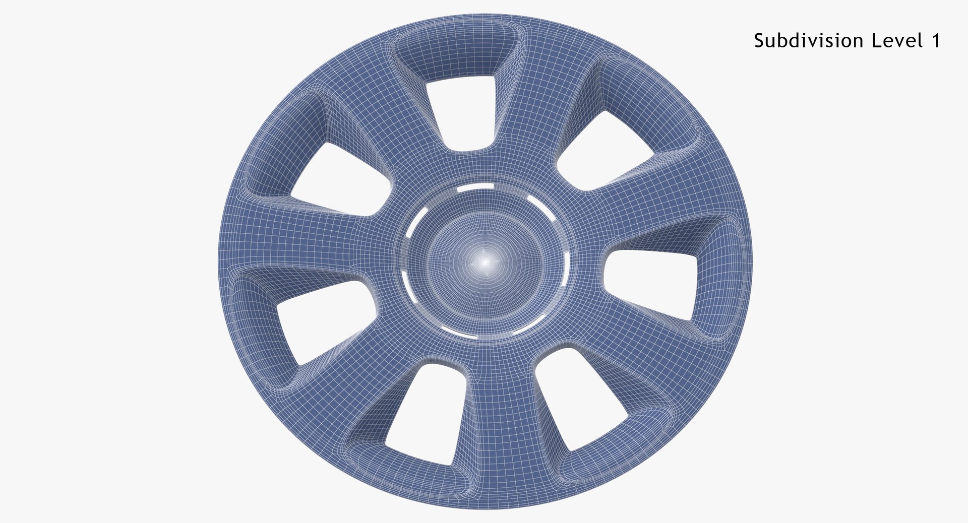 3D Model Hubcap 01 Dirty Discarded And Damaged Broken TurboSquid 2027258
