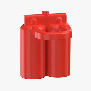 Lego Astronaut Oxygen Tank Red