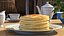 パンケーキと材料の準備コレクション