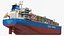 Cosco Chang Qing Cargo Ship with Containers 3D model