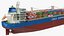 Cosco Chang Qing Cargo Ship with Containers 3D model