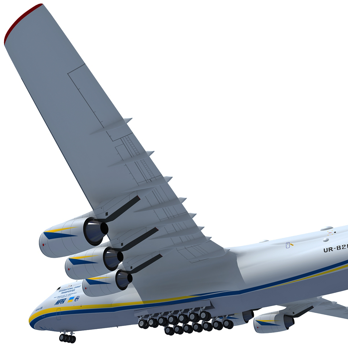 3D модель Антонов Ан-225 Мрия - TurboSquid 789619