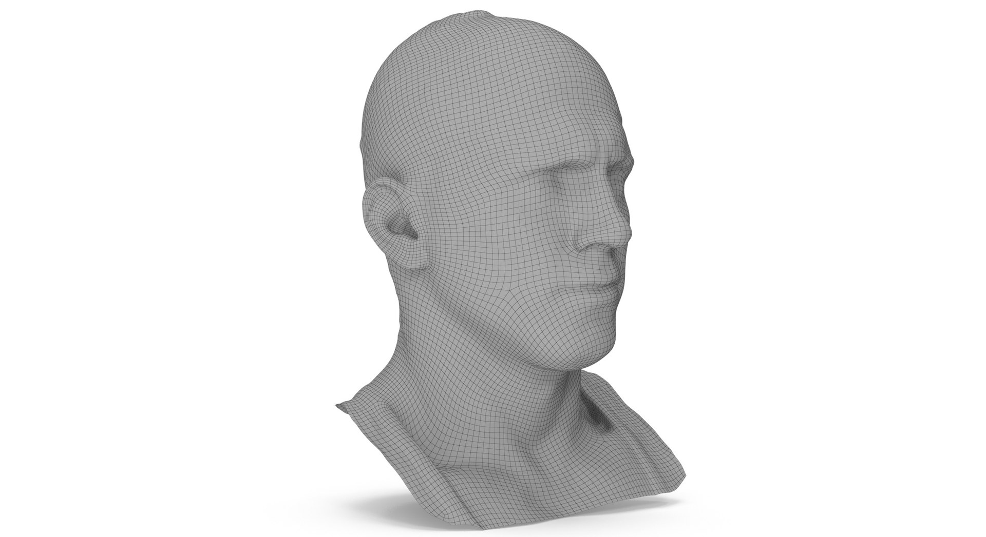 3D mike human head brow model - TurboSquid 1620350