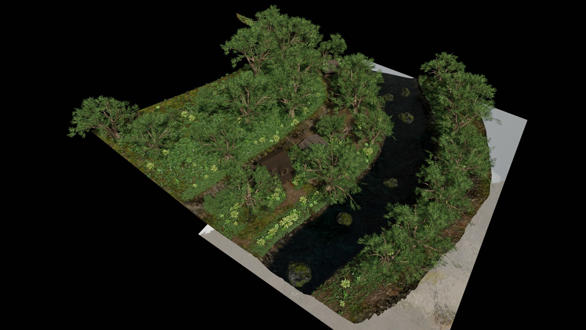 Tree Landscape Nature 3D Model - TurboSquid 1680487