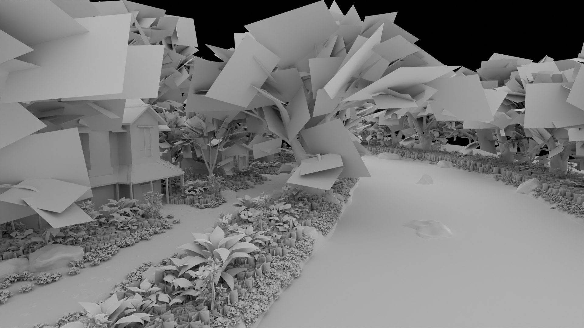 Tree Landscape Nature 3D Model - TurboSquid 1680487