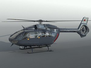Airbus H-145 3D model