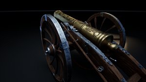 Canon Louis XIV 3D model