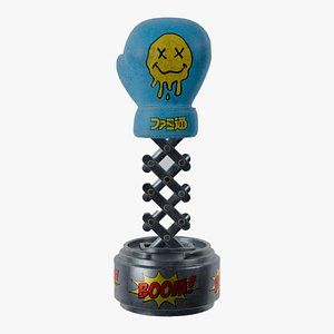 3D model boxing glove-props