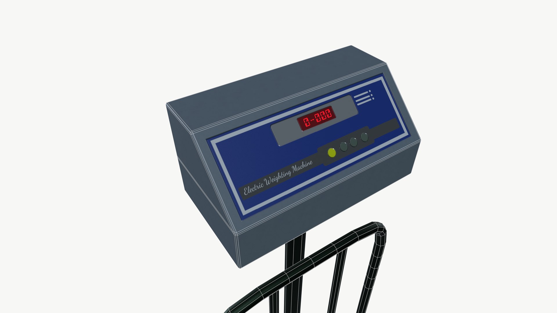 Weight Machine 3D Model - TurboSquid 2258077