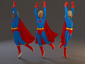 female cosplay bcc 2130 3D model