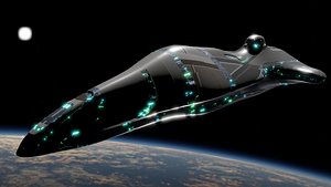 3D model Space Cruiser