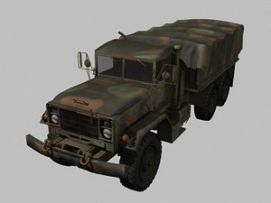 military transport 3d model