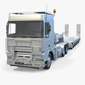 army truck daf tropco 3D model