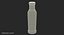 barbecue sauce glass bottle 3D model