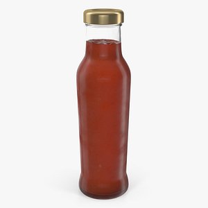 Barbecue Sauce Glass Bottle