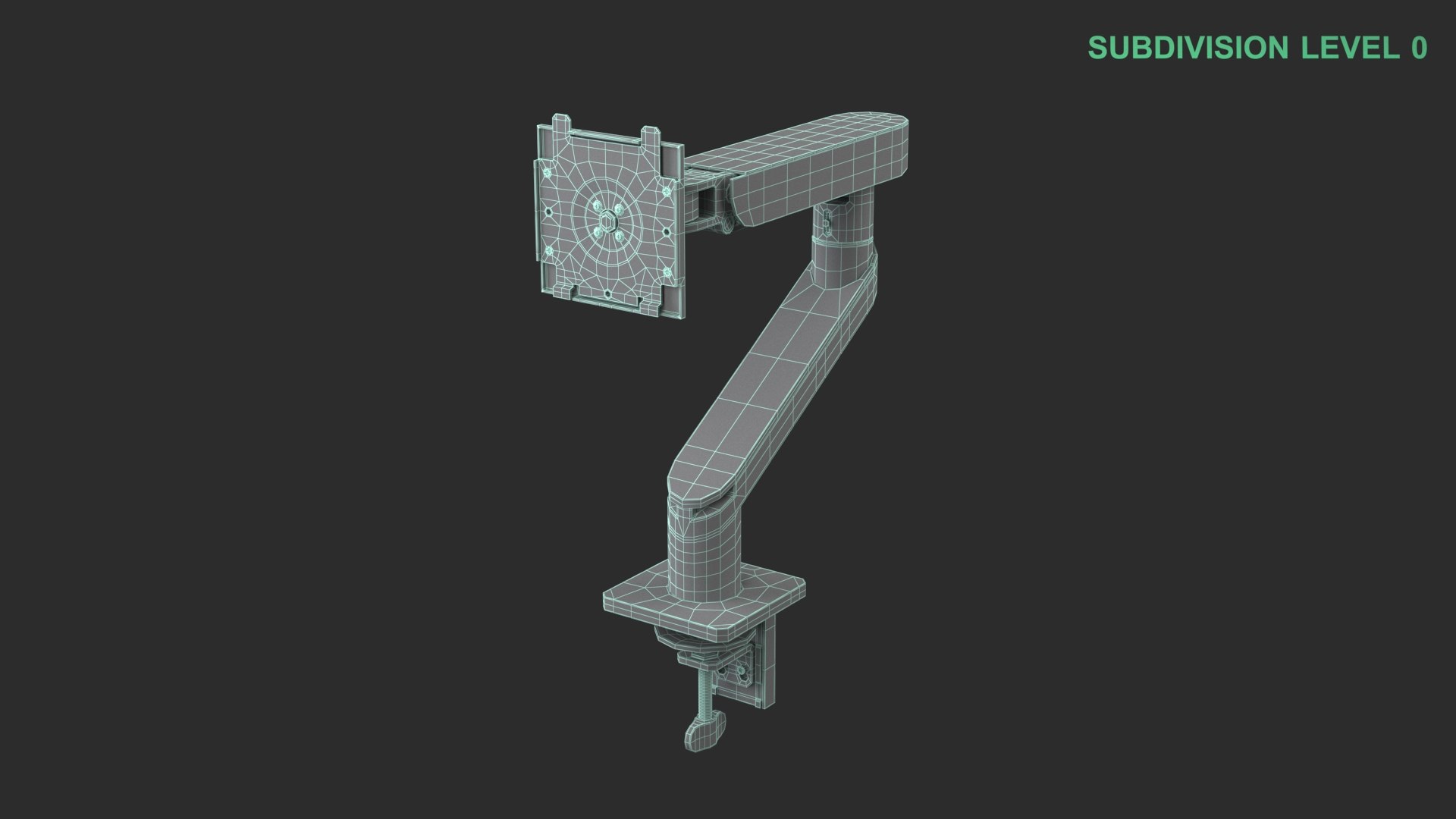 Monitor Arm 3D Model - TurboSquid 2382815