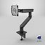 Monitor Arm 3D model