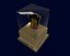 Gold Punk Low Poly