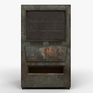 3D Dystopian vending machine