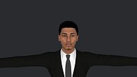 Jude Bellingham Hyper Realistic Full Body Fully Rigged 3D Character