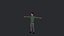 Jude Bellingham Hyper Realistic Full Body Fully Rigged 3D Character