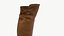 Botas de couro altas Jogo pronto Texturas PBR