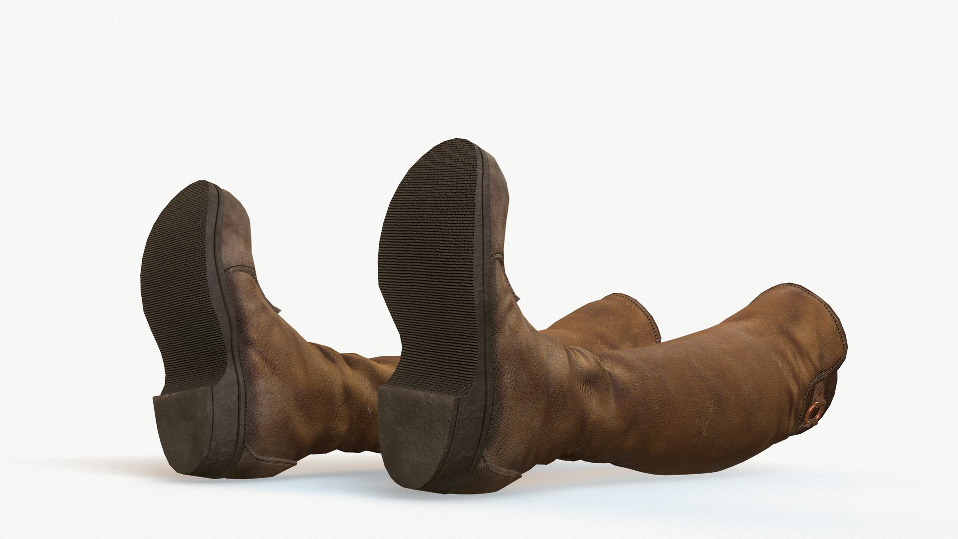 ready leather boots pbr 3D model https://p.turbosquid.com/ts-thumb/2d/qXPvyT/SVBJmQBb/screenshot006/png/1508718162/1920x1080/fit_q87/c3b1fe1e35f9ec47d94741b0d573efad8d637cd2/screenshot006.jpg