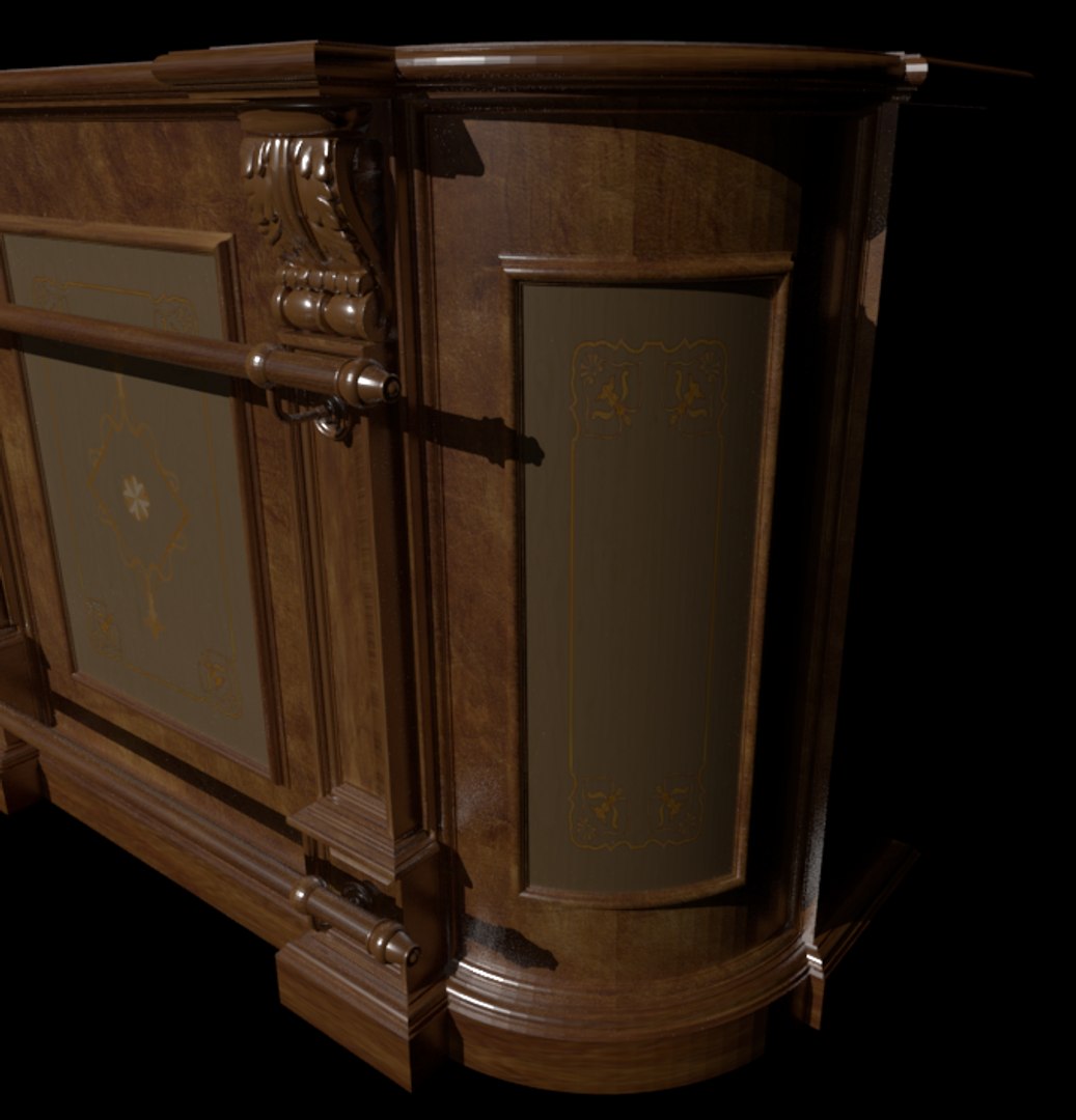 Bar Rack 3D Model - TurboSquid 1282159