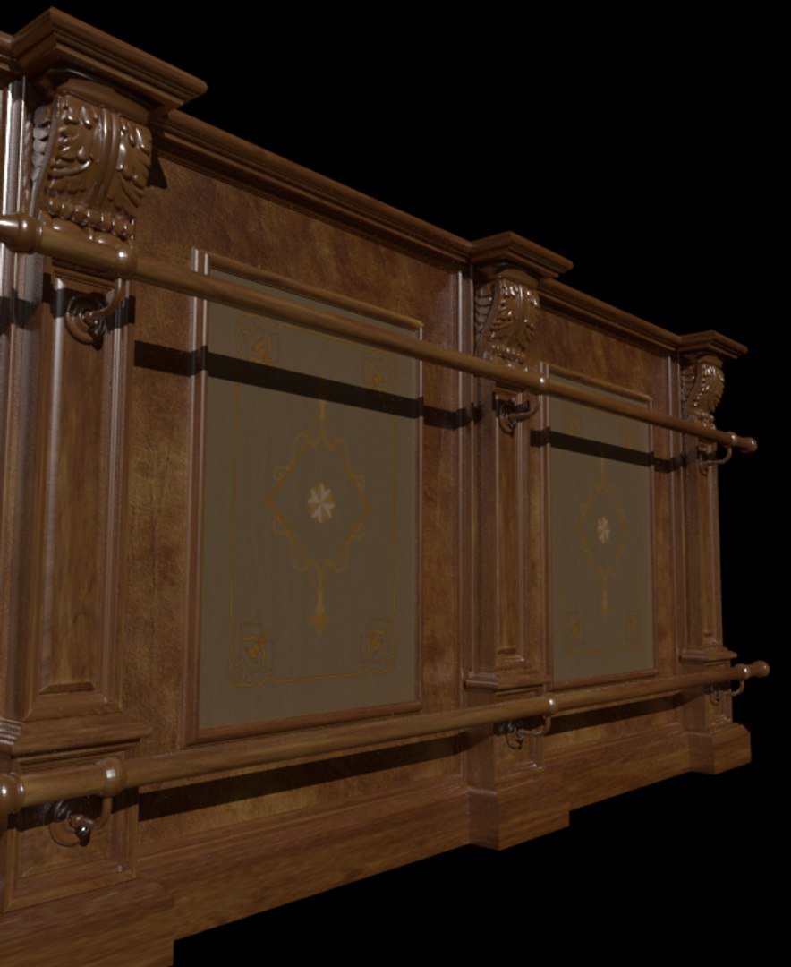 Bar Rack 3D Model - TurboSquid 1282159