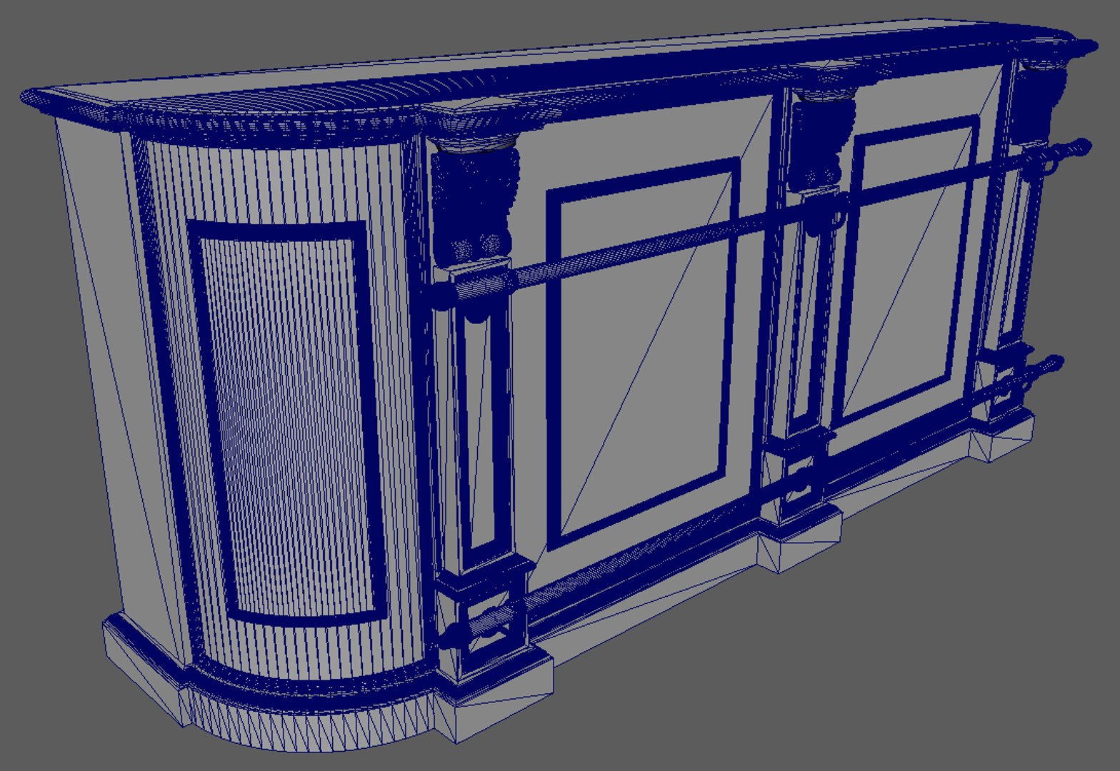 Bar Rack 3D Model - TurboSquid 1282159