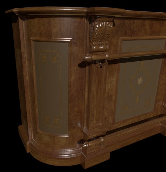 Rack bar 3D model - TurboSquid 1282188
