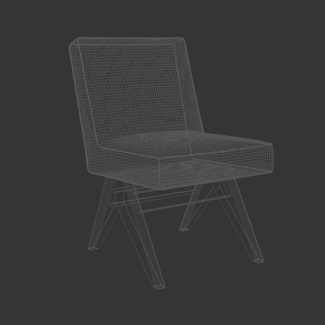 3D Committee Dinning Chair - TurboSquid 2027049