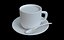tasse de café avec assiette et cuillère