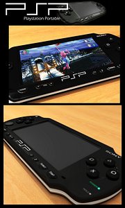 3d model psp