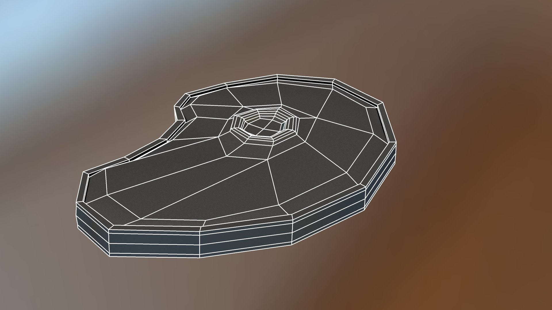 3d Steak Rigged