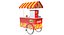 Burger Food Truck And Cart