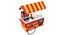 Burger Food Truck And Cart
