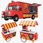 Burger Food Truck And Cart