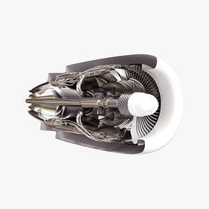 Jet Engine Cutaway